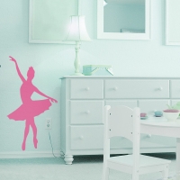 Ballerina - Wandtattoo