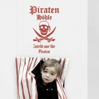 Piratenhöhle - Wandtattoo