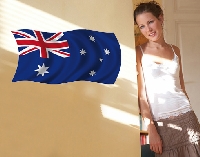 WandTattoo Flag of Australia 1