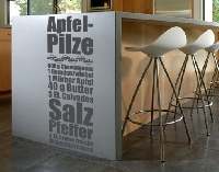 WandTattoo No.720 Apfel Pilze