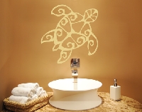 WandTattoo No.CG129 Turtle Tribal