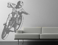 WandTattoo No.IS49 Motocross
