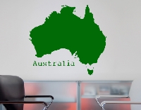 WandTattoo No.KP109 Australien
