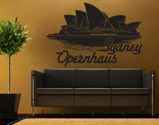 Wandtattoo Opernhaus Sydney