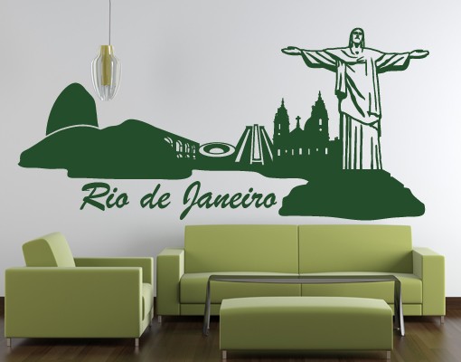 Wandtattoo Rio de Janeiro
