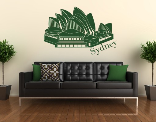 Wandtattoo Sydney-Oper